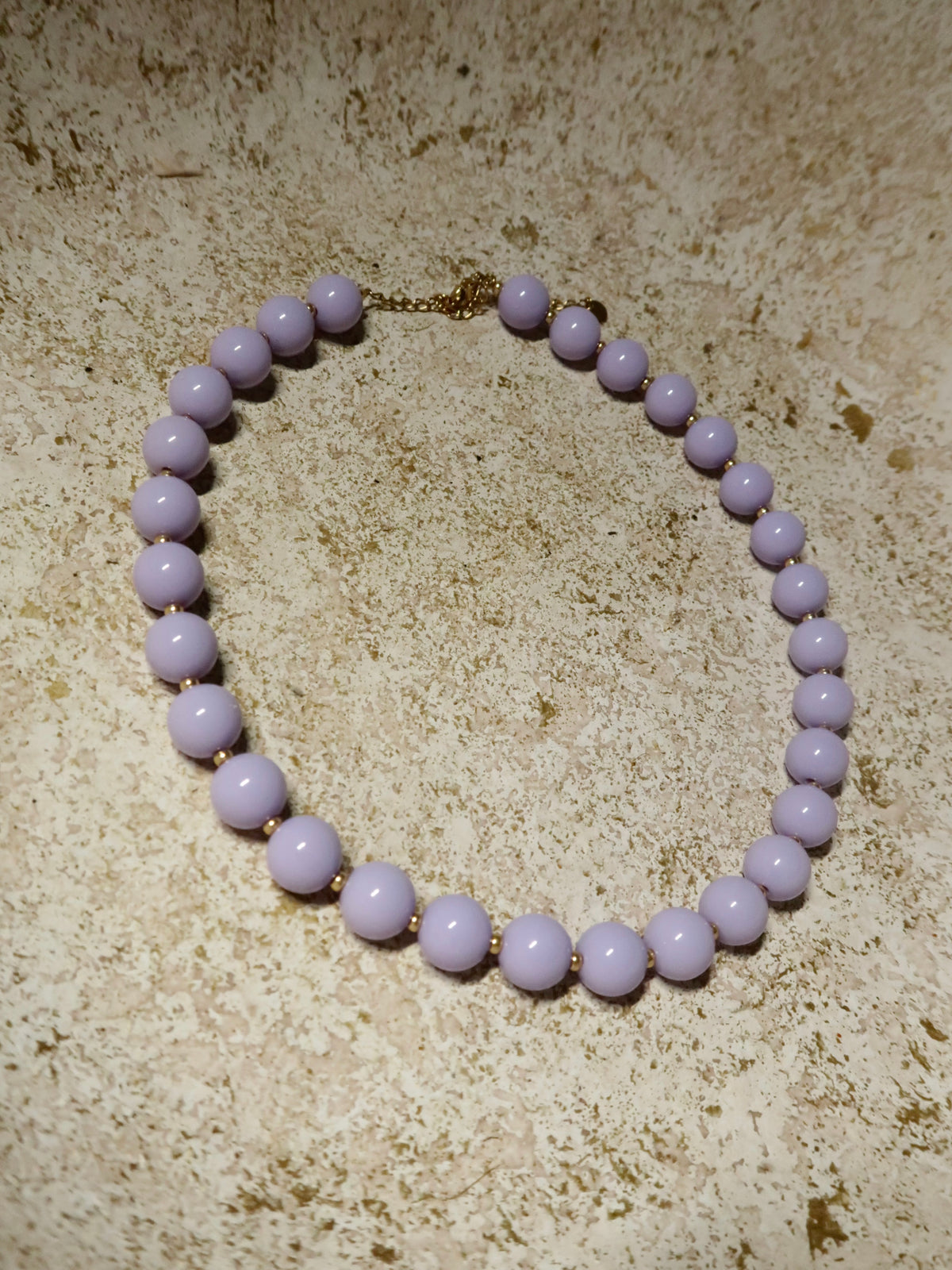 Grote ronde kralen ketting