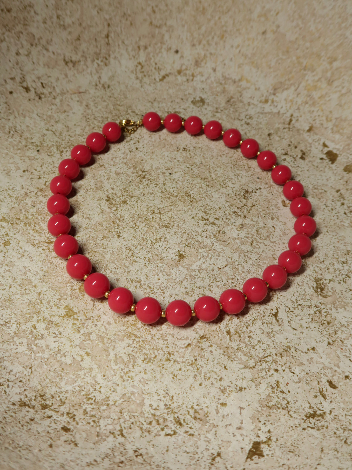 Grote ronde kralen ketting