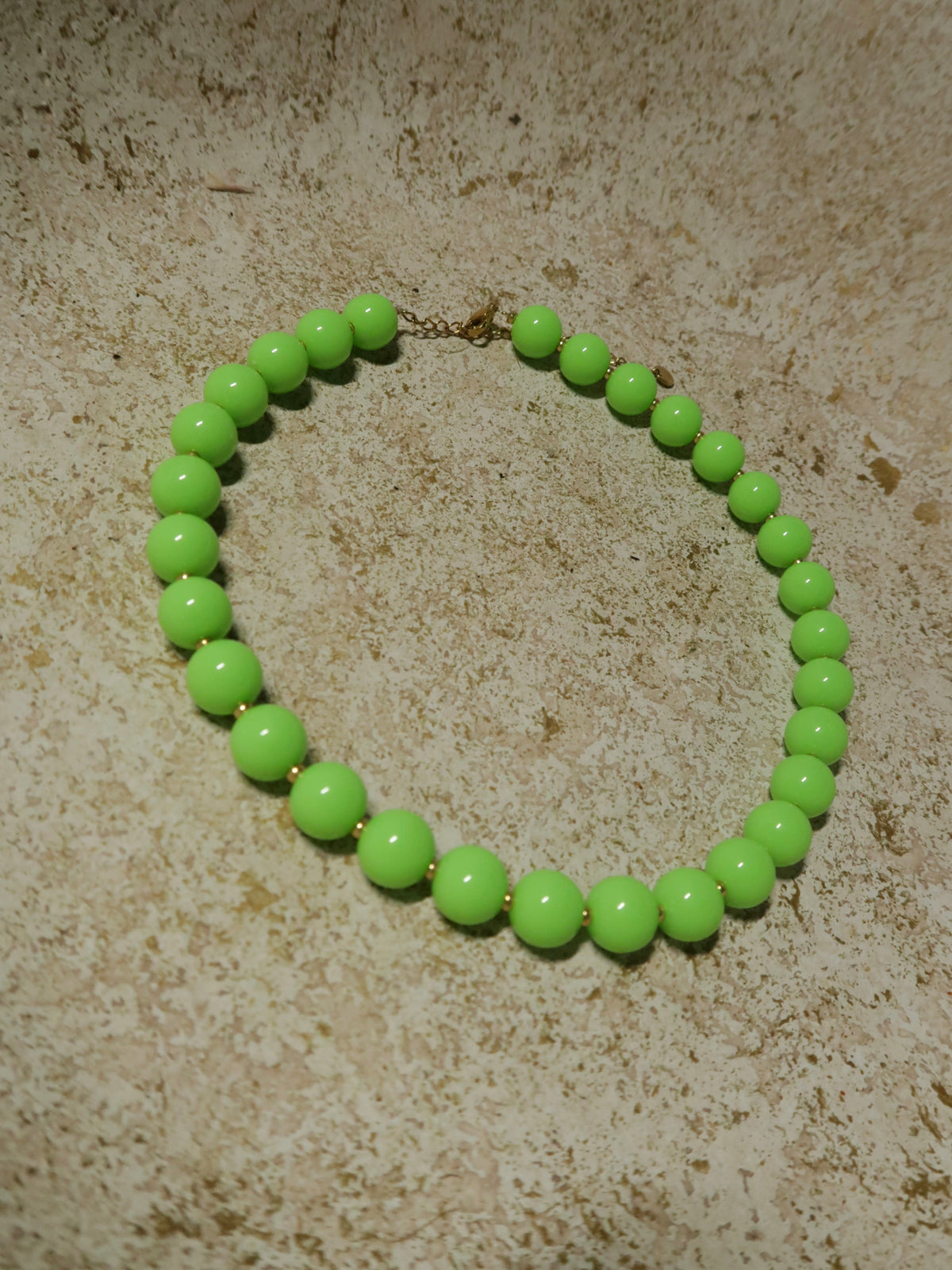 Grote ronde kralen ketting