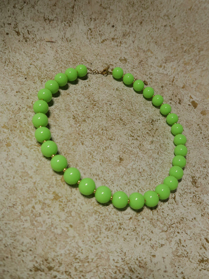 Grote ronde kralen ketting