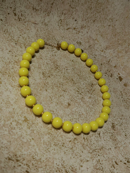 Grote ronde kralen ketting