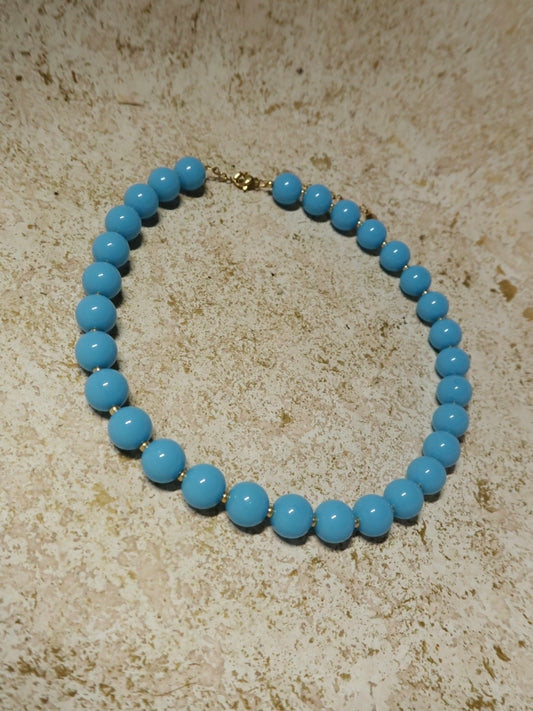 Grote ronde kralen ketting