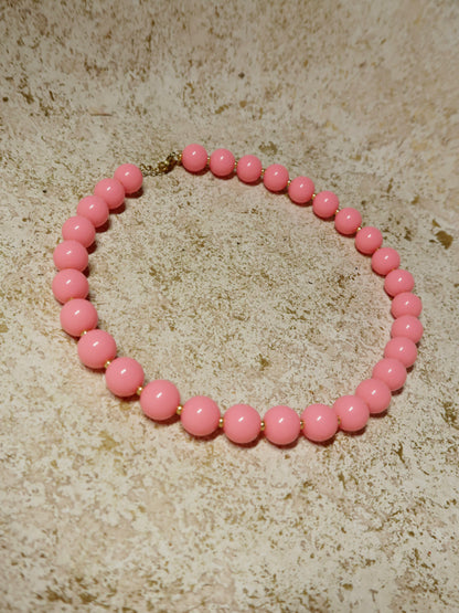 Grote ronde kralen ketting