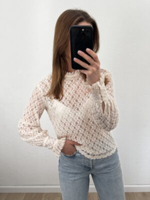 Sandro - blouse kant